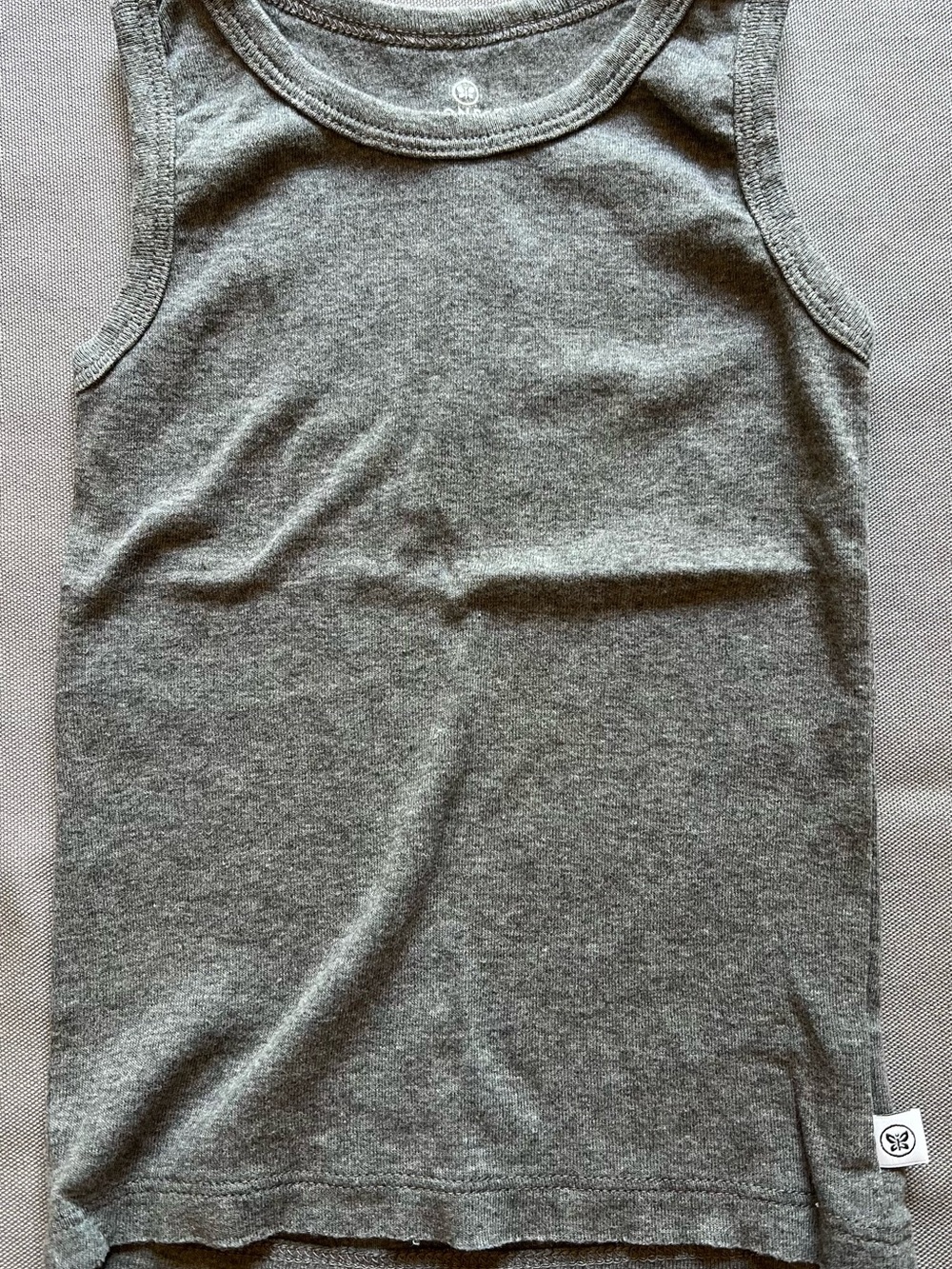 Kids' Gray Tank Top - Soft Everyday Layering